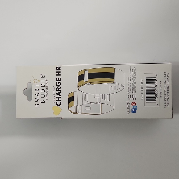 NIB - Smart Buddie by Voguestrap for use with Fitbit Charge HR - Gold Toned - Picture 5 of 9